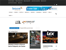 Tablet Screenshot of leouve.com.br